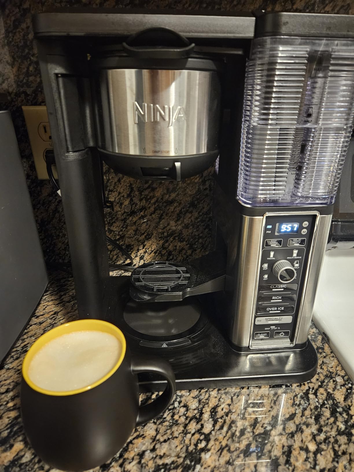 Ninja Fresh Brew Drip Coffee Maker | Programmable 14Cup Glass Carafe, Brew Classic & Rich, 70oz Removable Water Reservoir | Small Batch, Delay Brew, Adjustable Warming Plate | Stainless Steel | CE451 - Customer Photo 3