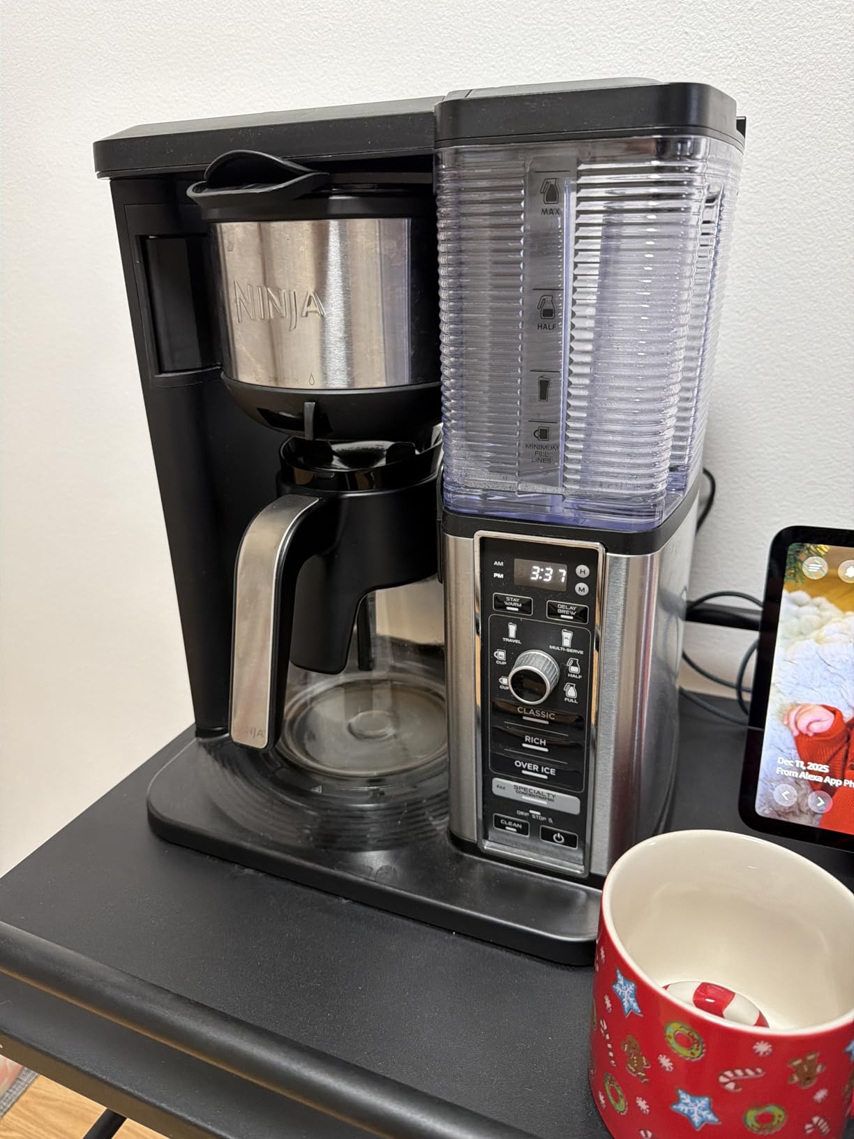 Ninja Fresh Brew Drip Coffee Maker | Programmable 14Cup Glass Carafe, Brew Classic & Rich, 70oz Removable Water Reservoir | Small Batch, Delay Brew, Adjustable Warming Plate | Stainless Steel | CE451 - Customer Photo 4