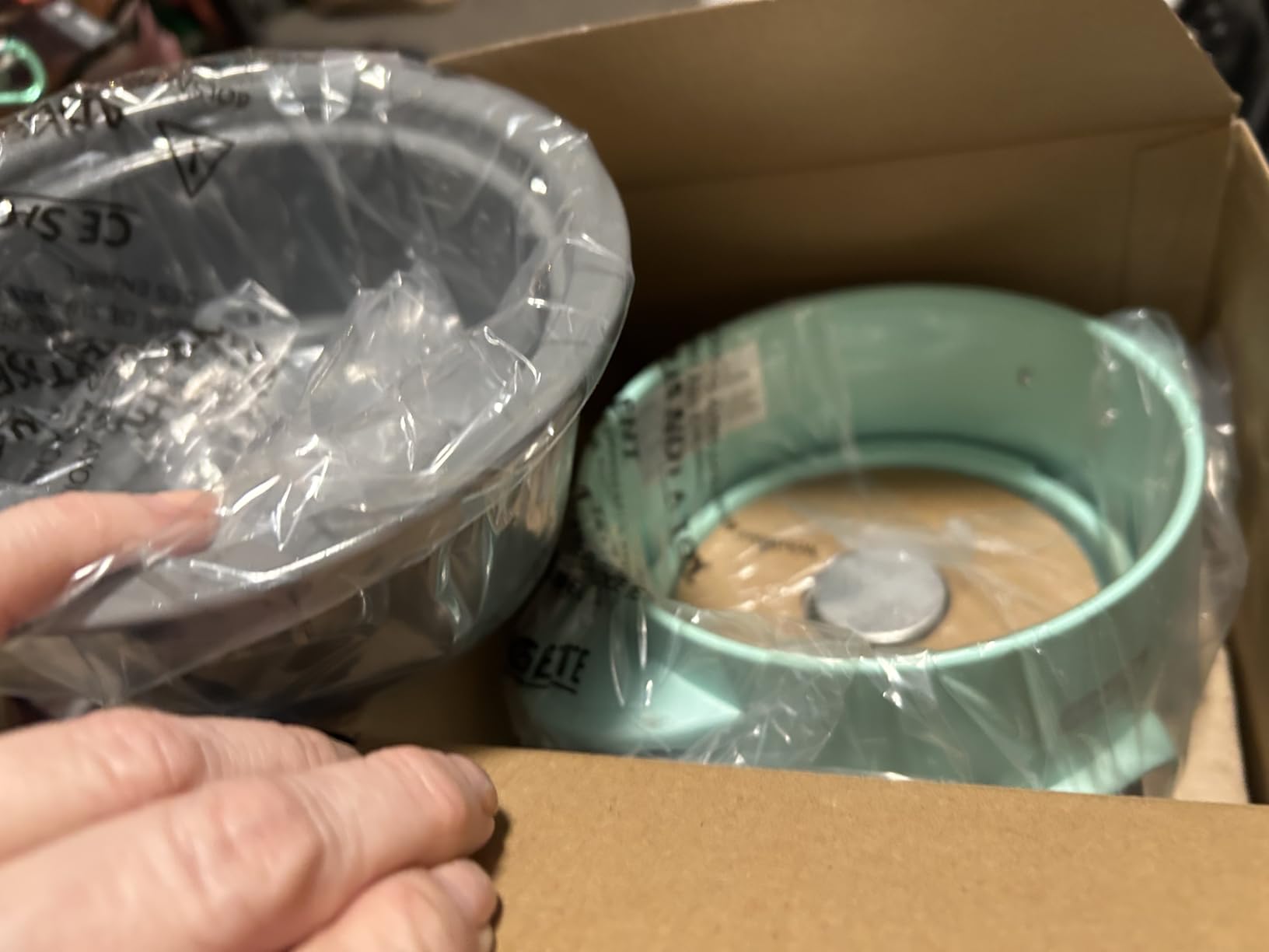 Dash Mini Ceramic Rice Cooker - Designed for Single-Serve Cooking - Compact Rice Cooker with Nonstick Removable Pot, Keep Warm Function & Easy-to-Clean Sleek Design - Aqua Ceramic - Customer Photo 1