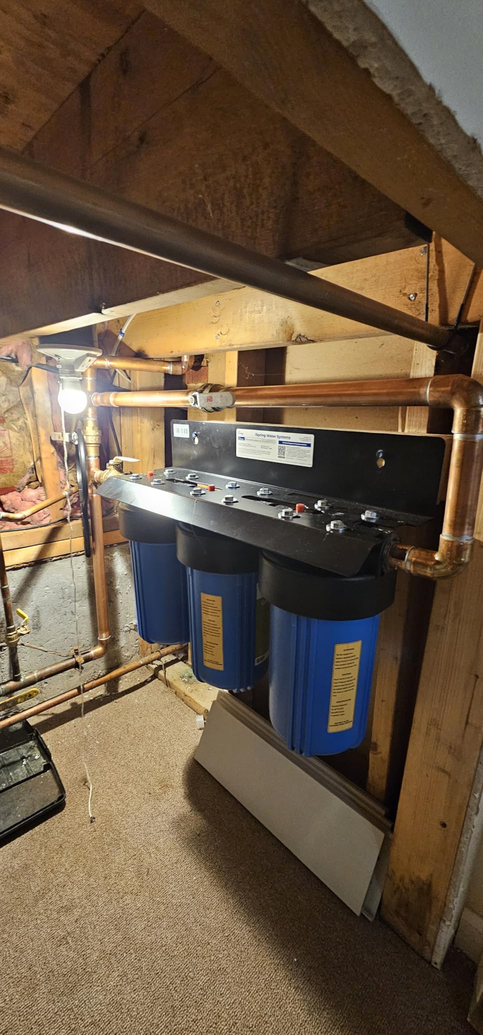 iSpring 3-Stage Whole House Water Filter System, Reduces Iron, Manganese, Hydrogen Sulfide, Heavy Metals, Chlorine, Sediments, 10 iSpring 3-Stage Whole House Water Filter System, Reduces Iron, Manganese, Hydrogen Sulfide, Heavy Metals, Chlorine, Sediments, 10