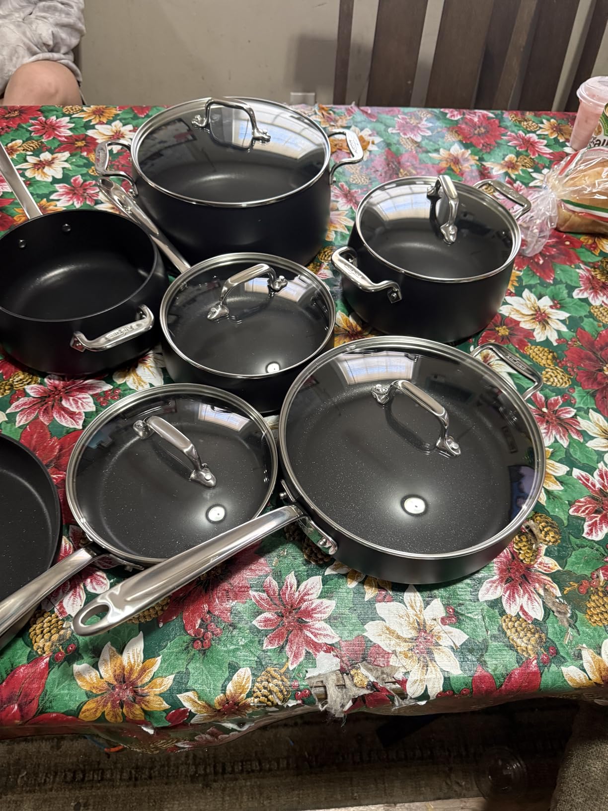 All-Clad HA1 Expert Hard Anodized Nonstick Cookware Set (10 Piece) customer photo 1