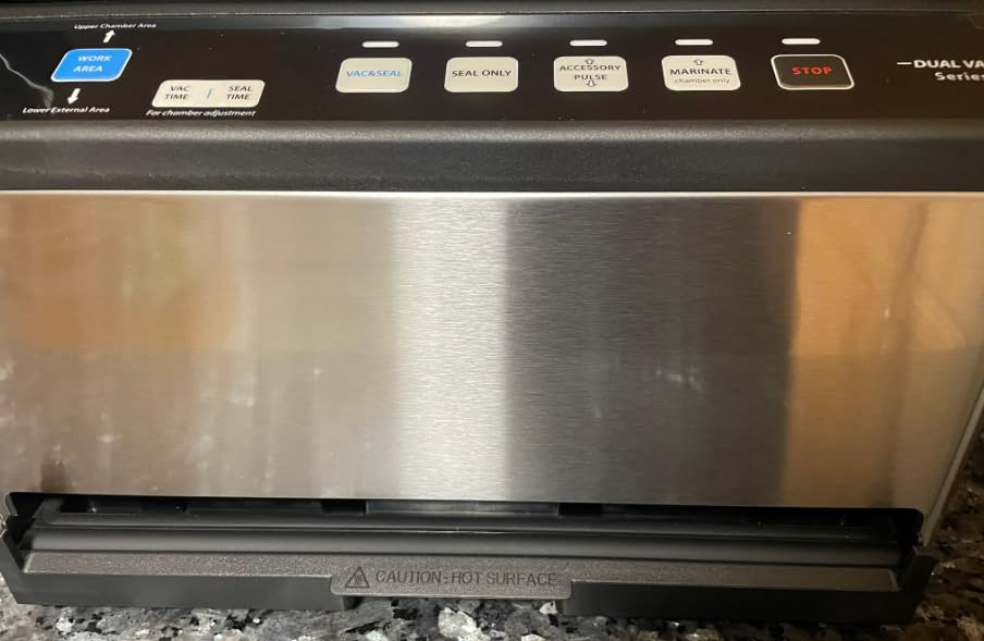 DualCore CVS101 Chamber Vacuum Sealer for Liquids & Sous Vide, 6L Dual Vacuum Zones & Extra-Wide Bag Clamp, 230W Dual-Core Dry Pump x4, Commercial-Grade Food Packaging Machine for Home Use Customer Review DualCore CVS101 Chamber Vacuum Sealer for Liquids & Sous Vide, 6L Dual Vacuum Zones & Extra-Wide Bag Clamp, 230W Dual-Core Dry Pump x4, Commercial-Grade Food Packaging Machine for Home Use - Customer Photo 1