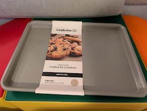 Calphalon Titan Commercial Quality Natural Aluminum PFA Free Nonstick 13 x 9 Inch Cake Pan W/Lid Customer Review Calphalon Titan Commercial Quality Natural Aluminum PFA Free Nonstick 13 x 9 Inch Cake Pan W/Lid - Customer Photo 1