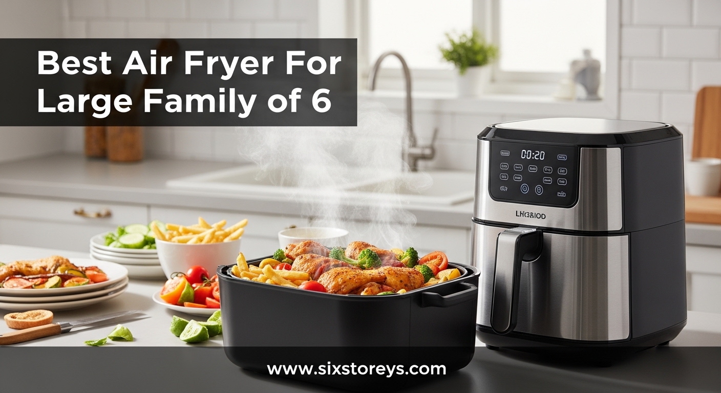 Best Air Fryer For Large Family of 6