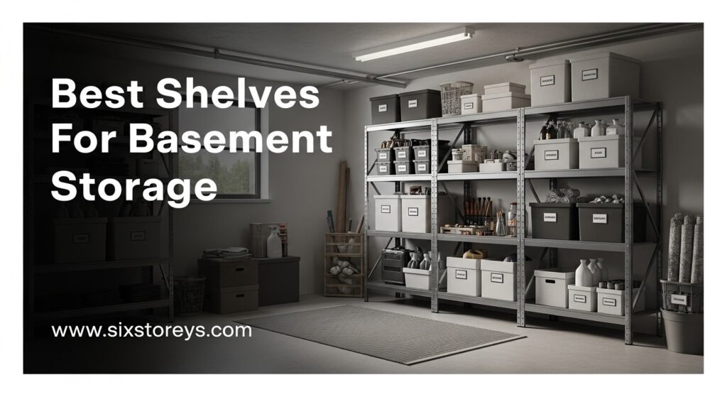 The current image has no alternative text. The file name is: Best-Shelves-For-Basement-Storage.jpeg