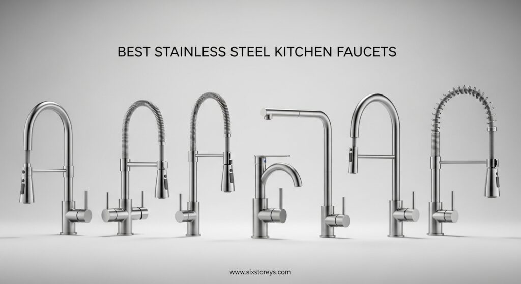 The current image has no alternative text. The file name is: Best-Stainless-Steel-Kitchen-Faucets.jpeg