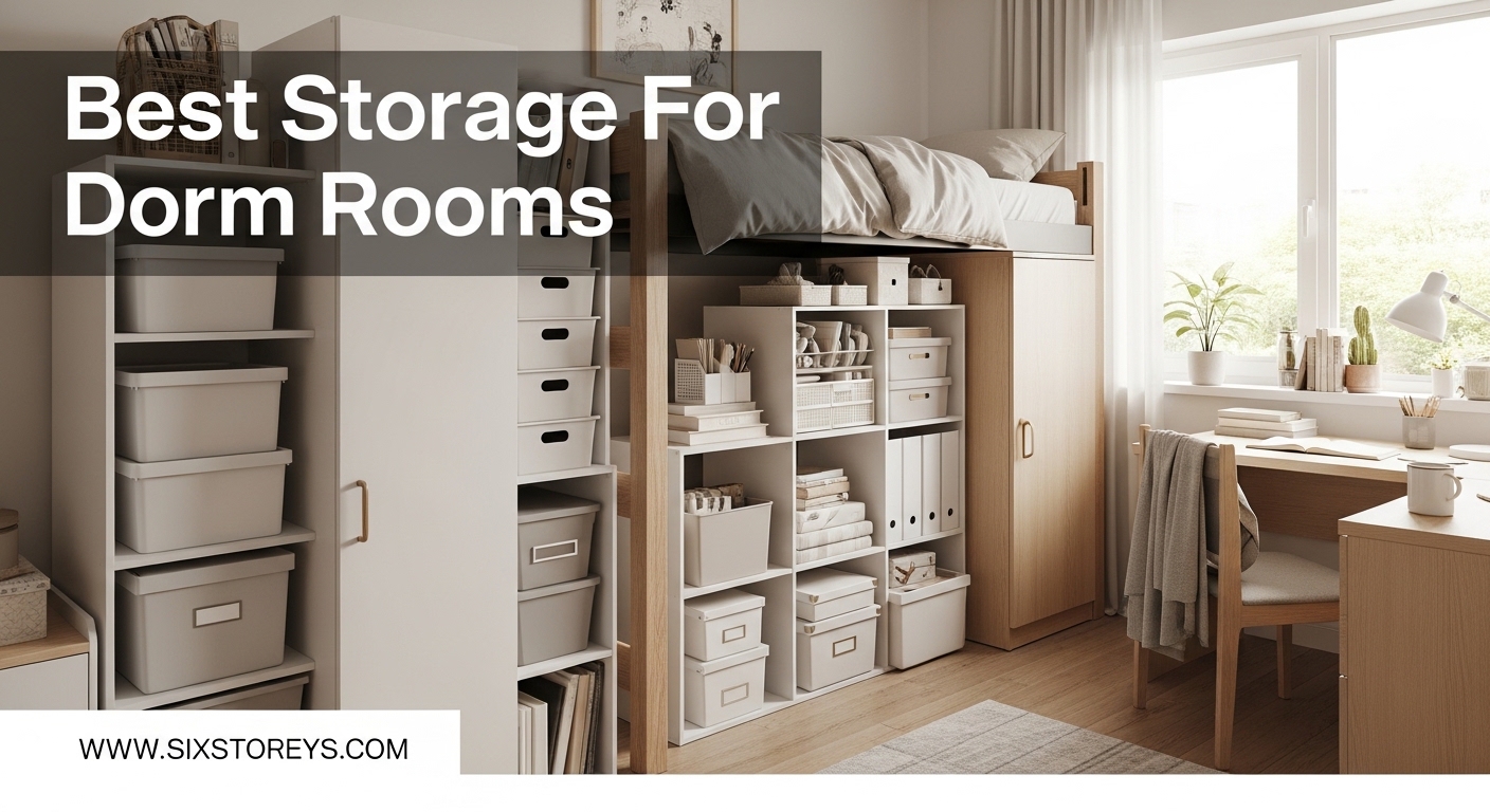 Best Storage For Dorm Rooms