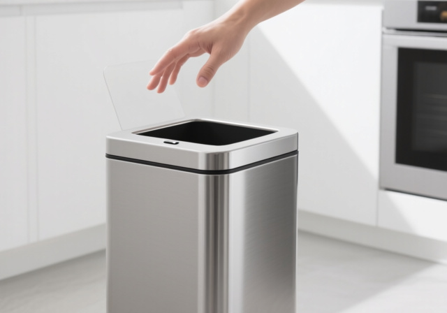 Best Touchless Kitchen Trash Can [cy]: 10 Hands-Free Models Tested - sixstoreys