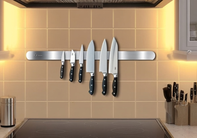 Best Magnetic Knife Strip [cy]: 10 Models Tested with Gauss Measurements - sixstoreys