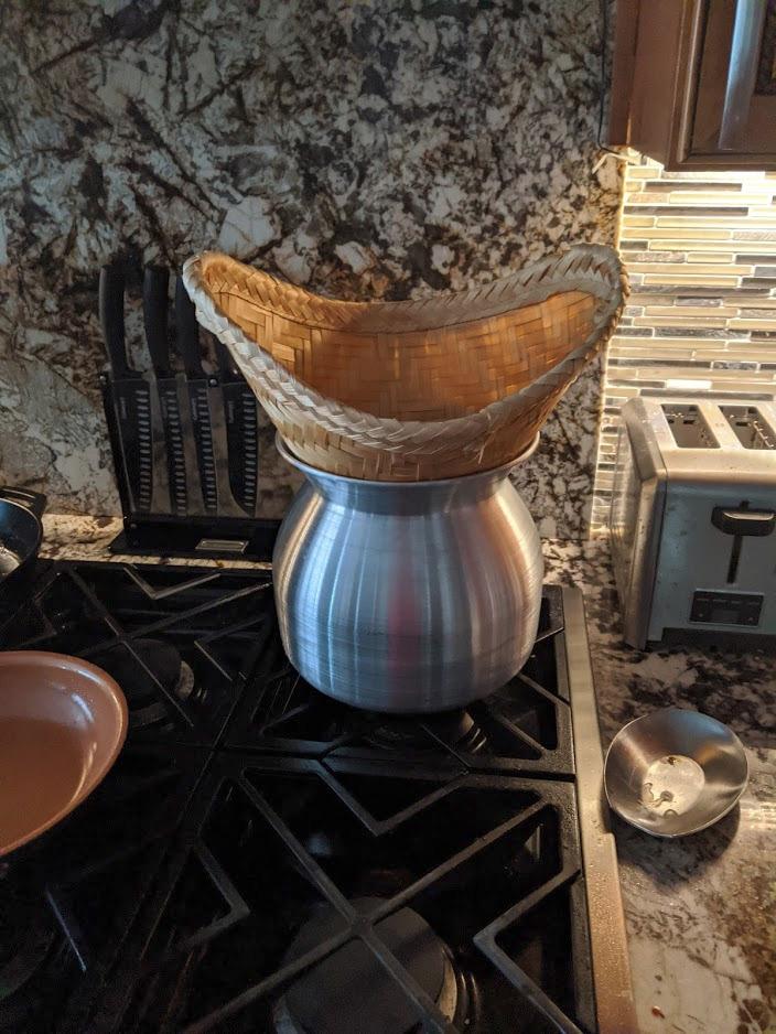 Sticky Rice Steamer Pot and Basket customer photo 1
