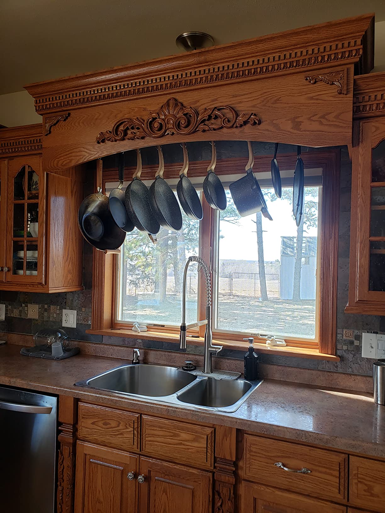 Enclume 54-Inch Ceiling-Mount Pot Rack customer photo 1