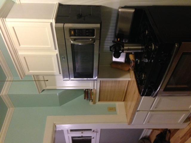 Omega National Straight Appliance Garage Red Oak 24