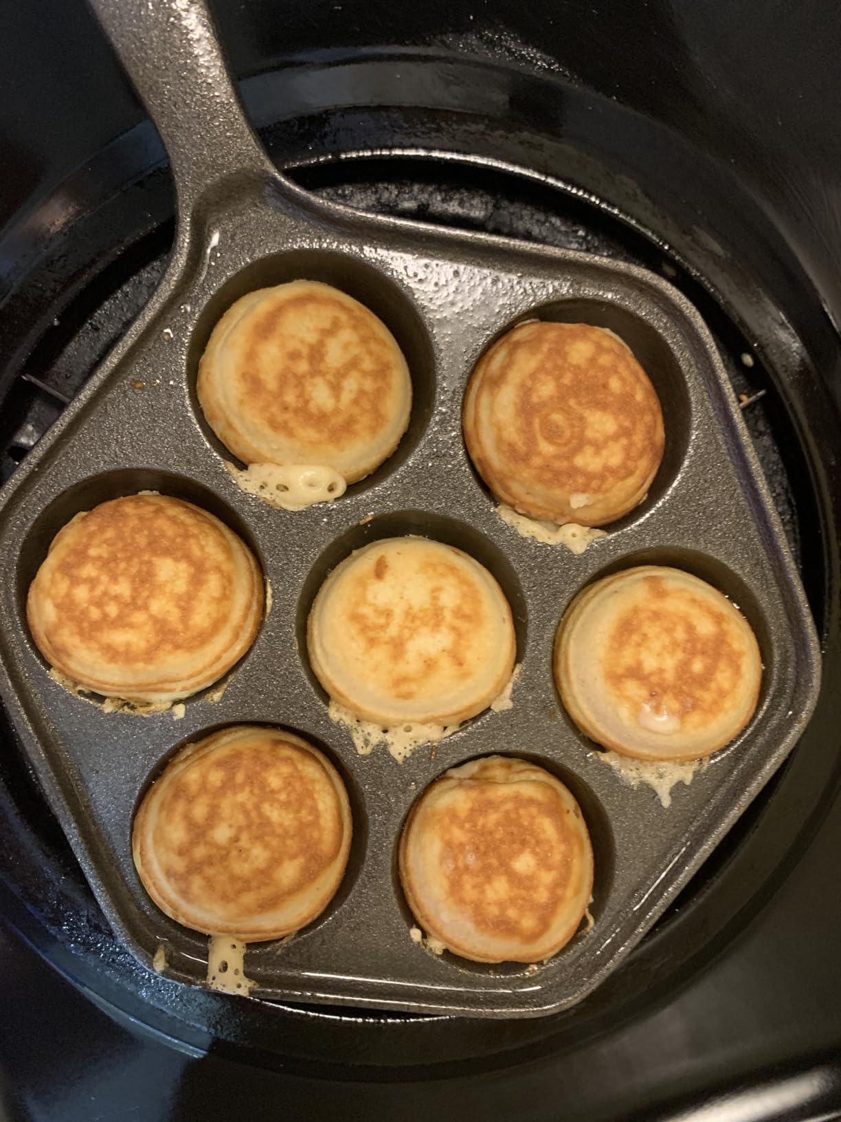 Norpro Cast Iron Stuffed Pancake Pan, Munk/Aebleskiver customer photo 1