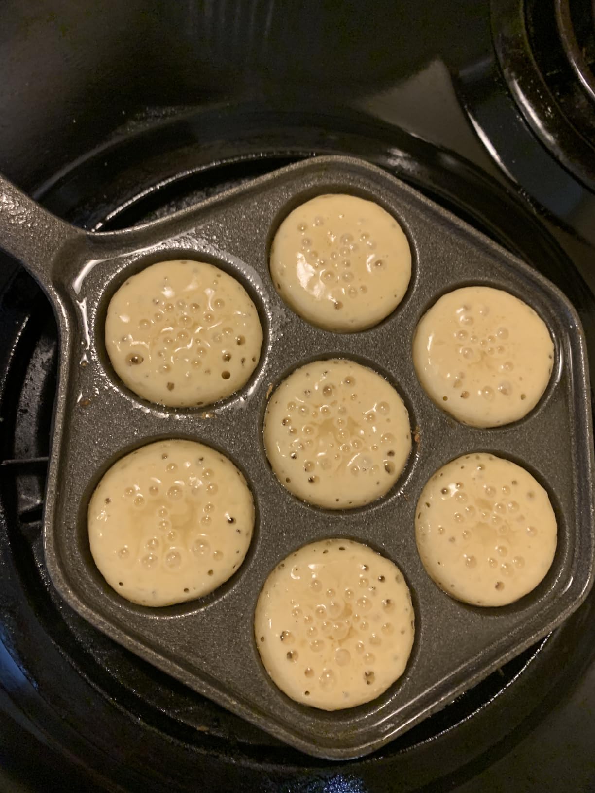 Norpro Cast Iron Stuffed Pancake Pan, Munk/Aebleskiver customer photo 2