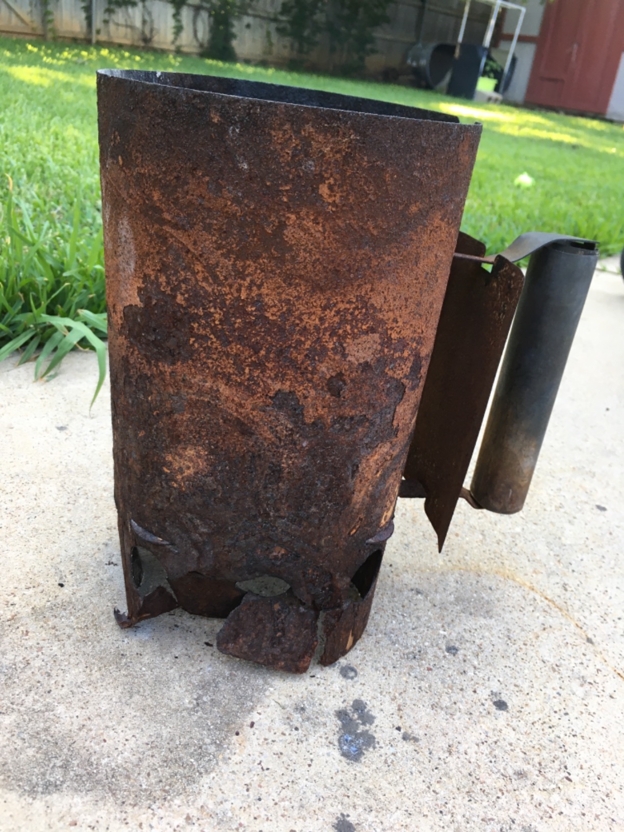 GrillPro 39470 Charcoal Chimney Starter customer photo 2