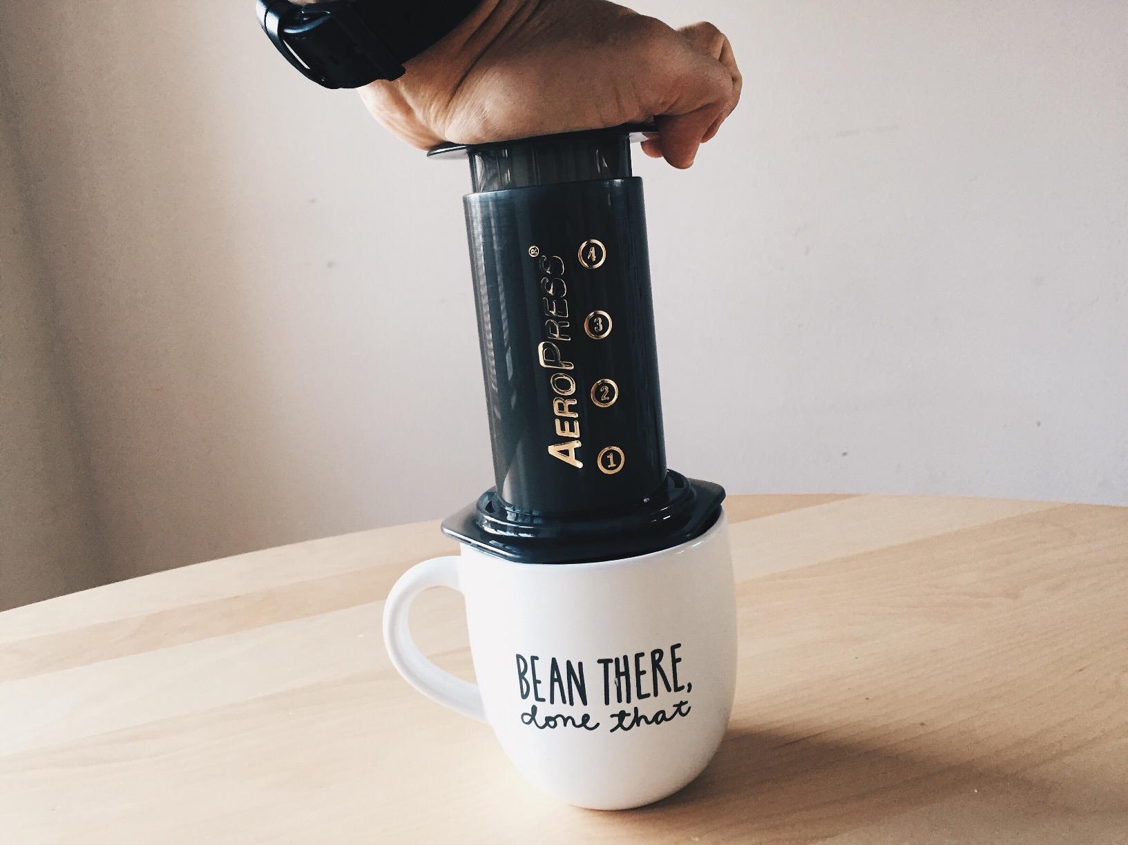 AeroPress Original Coffee and Espresso-style Maker, Barista Level Portable Coffee Maker with Chamber, Plunger, & Filters, Quick Coffee and Espresso Maker customer photo 2