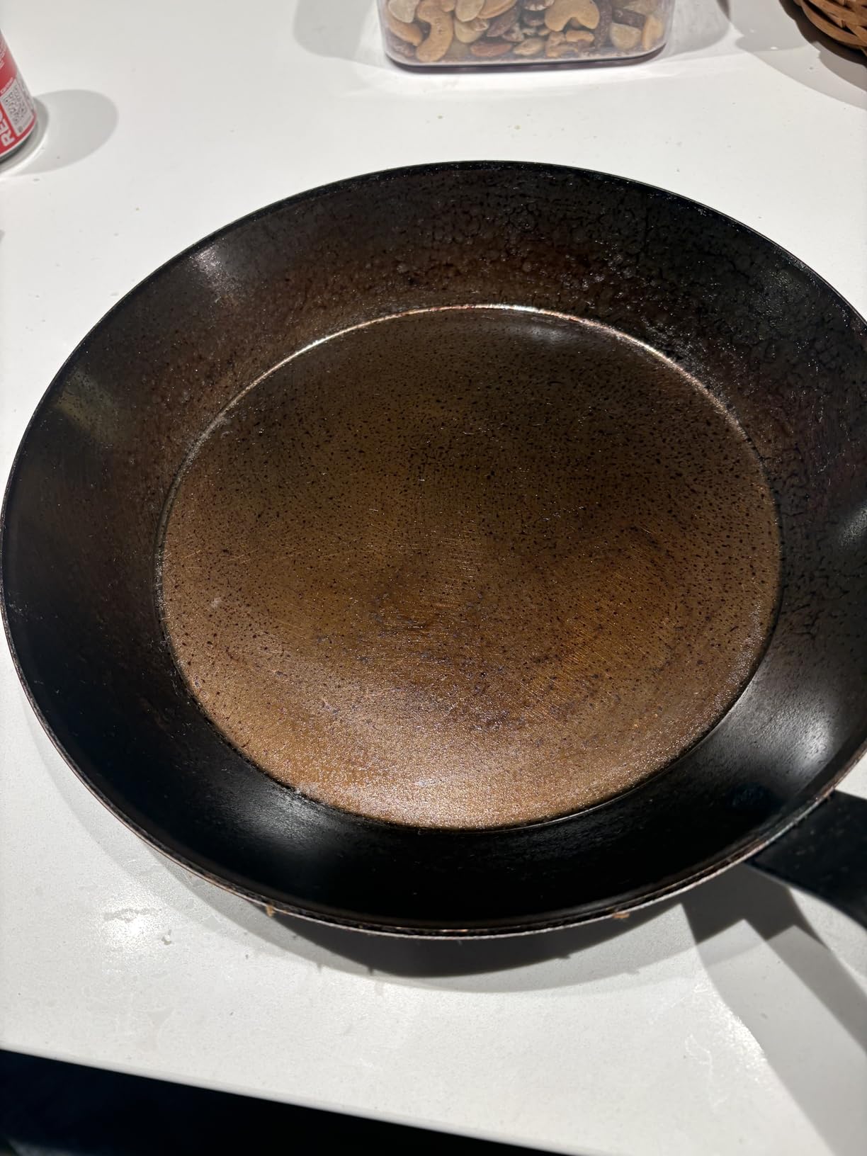 Matfer Bourgeat Black Carbon Steel Frying Pan, 11 5/8