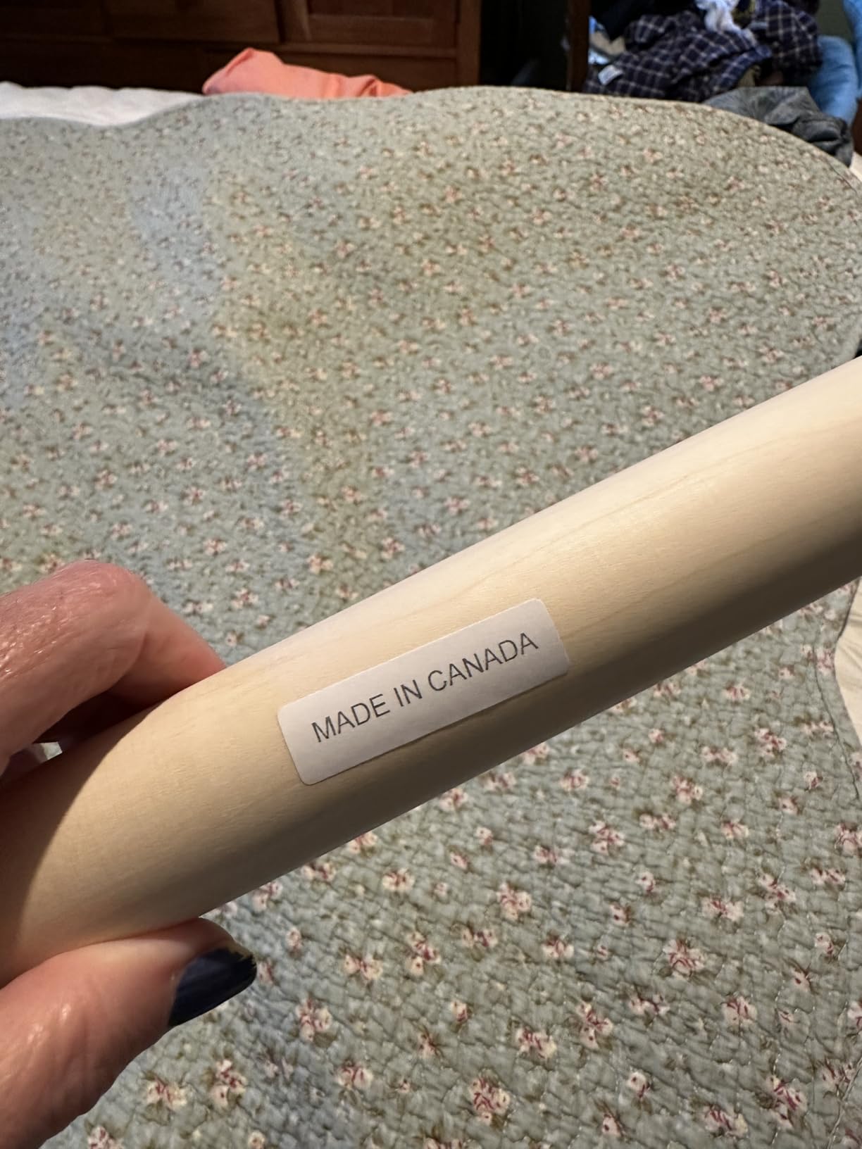 Ateco 20175 French Rolling Pin,20-Inches Long, Made of Solid Maple, Made in Canada customer photo 1