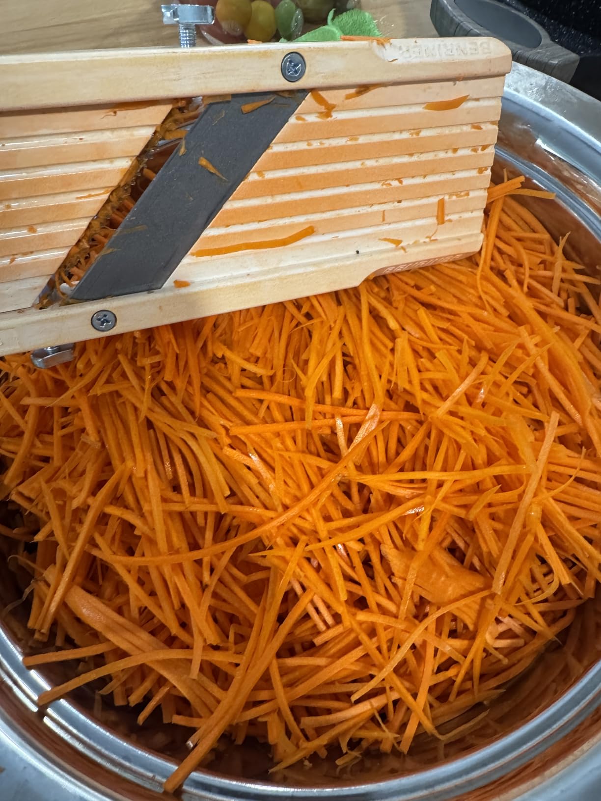 Benriner Japanese Mandolin Vegetable Slicer customer photo 1