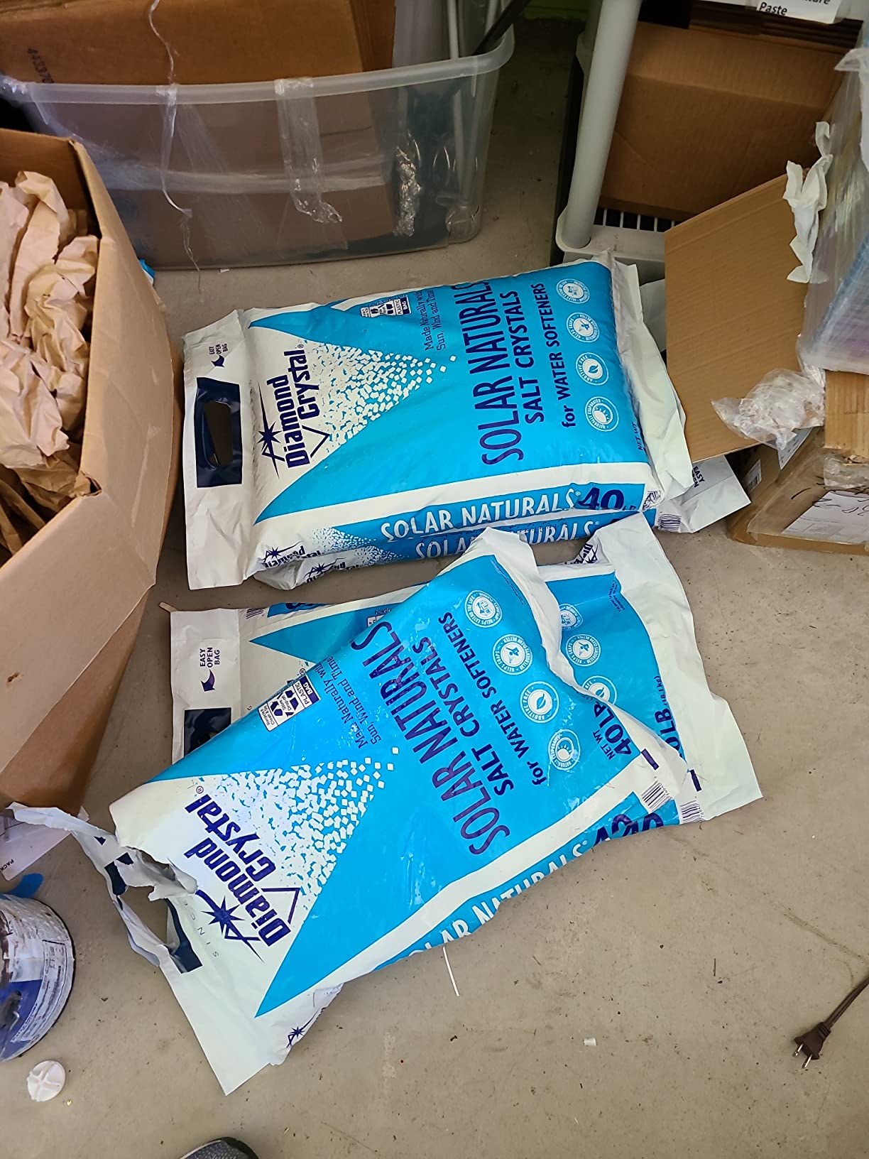 Diamond Crystal 804017 Solar Naturals Water Softener Salt, 50 Lbs customer photo 1