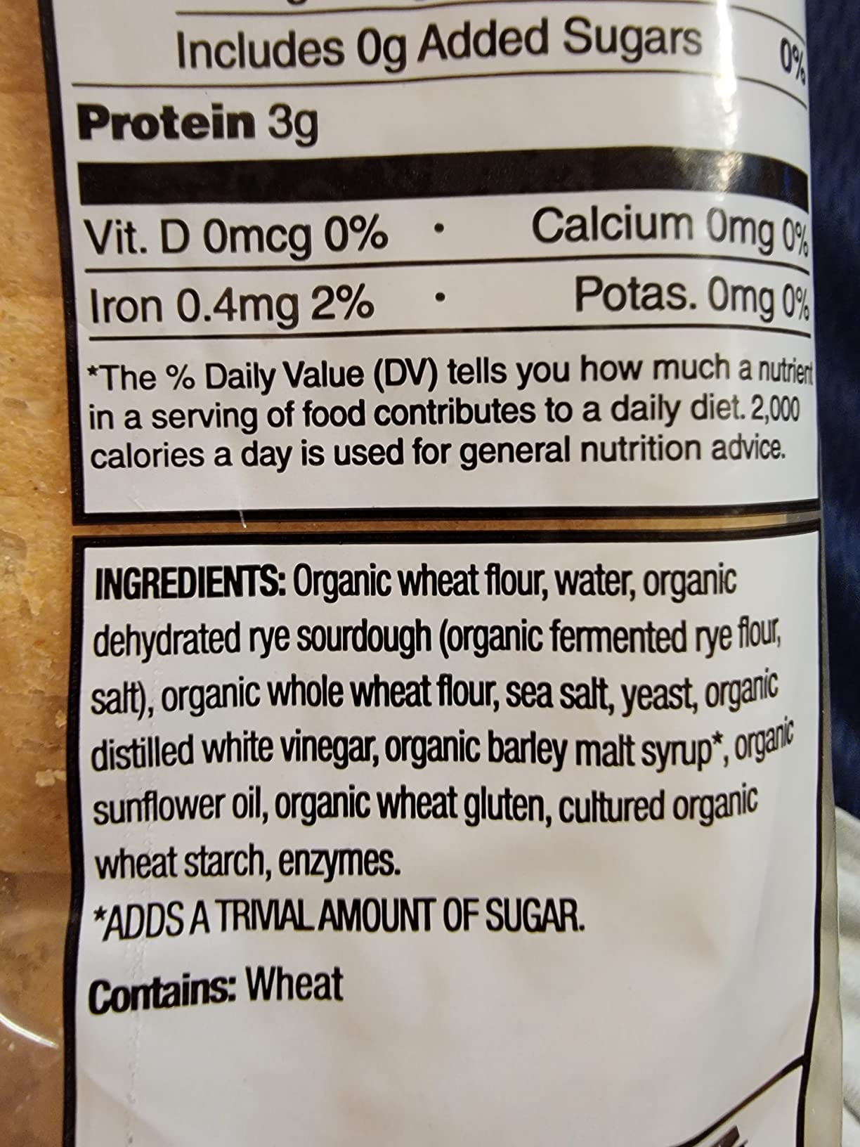 RUDIS BAKERY Organic Mountain Sourdough Bread, 22 OZ customer photo 1