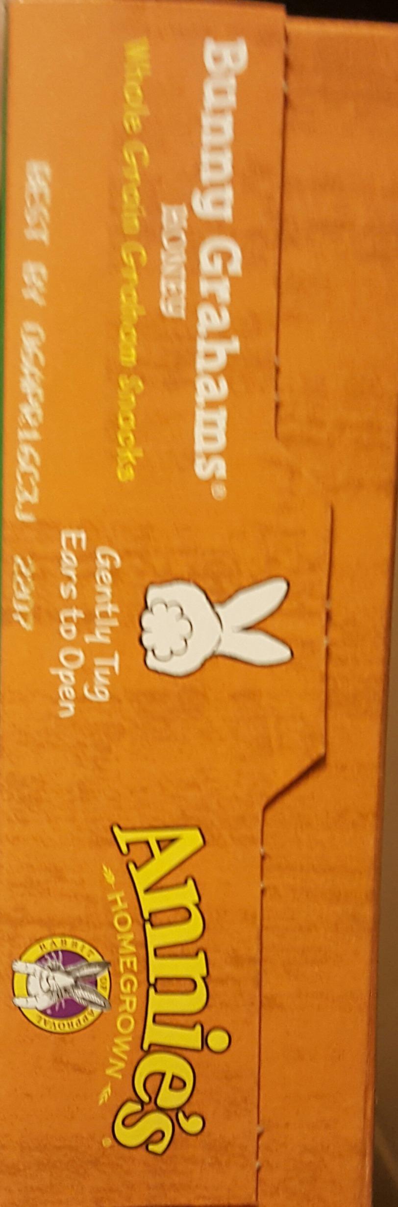 Annie's Organic Baked Bunny Grahams Snacks, Honey, 7.5 oz customer photo 2