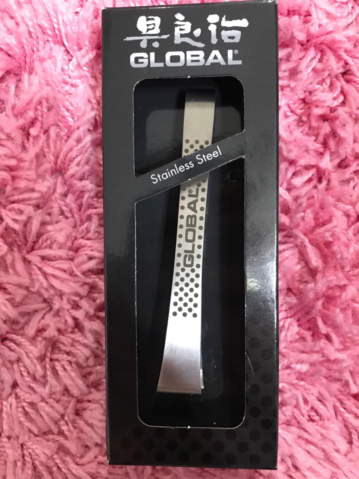 Global 4 1/2 inch Fish Bone Tweezers, Stainless Steel, GS-20/B customer photo 2