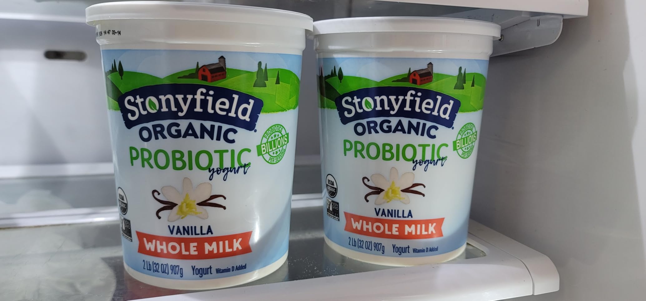 Stonyfield Organic, Whole Milk French Vanilla Yogurt, 32 oz customer photo 1