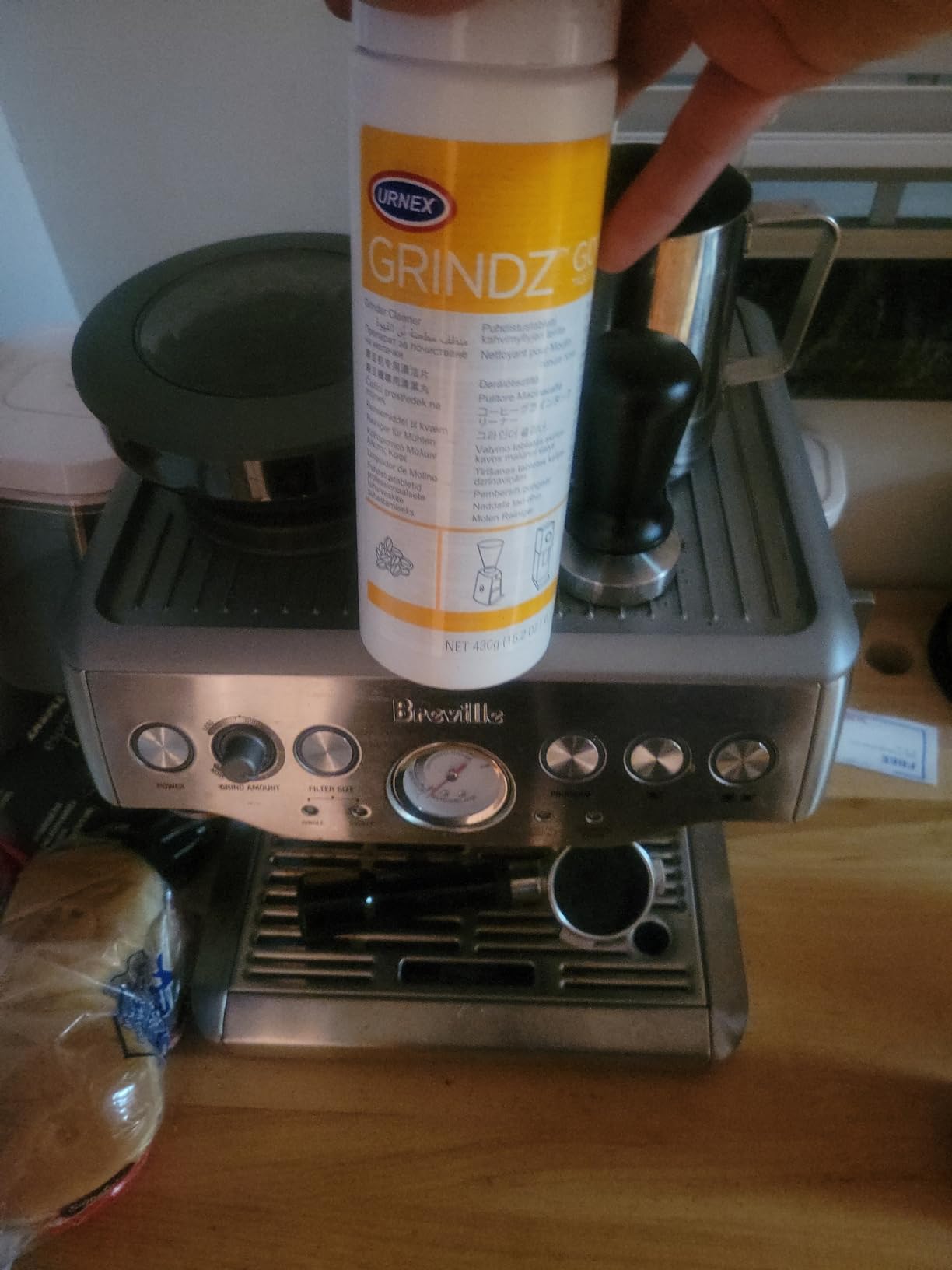 Urnex Grindz Professional Coffee Grinder Cleaning Tablets - 430 Grams - All Natural Food Safe Gluten Free - Cleans Burr and Casing - Help Extend Life of Your Grinder customer photo 1