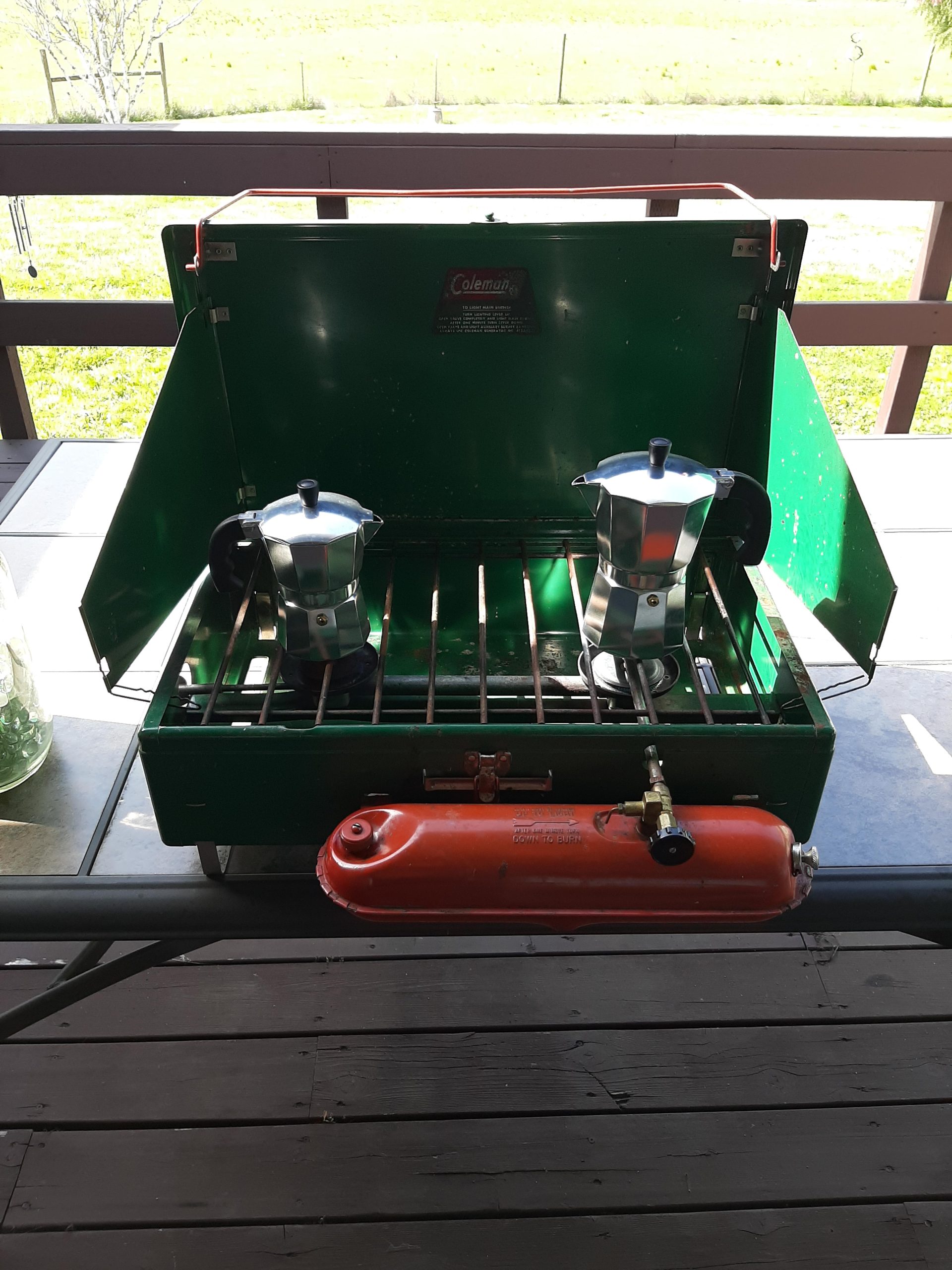 Imusa USA Aluminum Stovetop 6-cup Espresso Maker (B120-43V), Silver customer photo 2