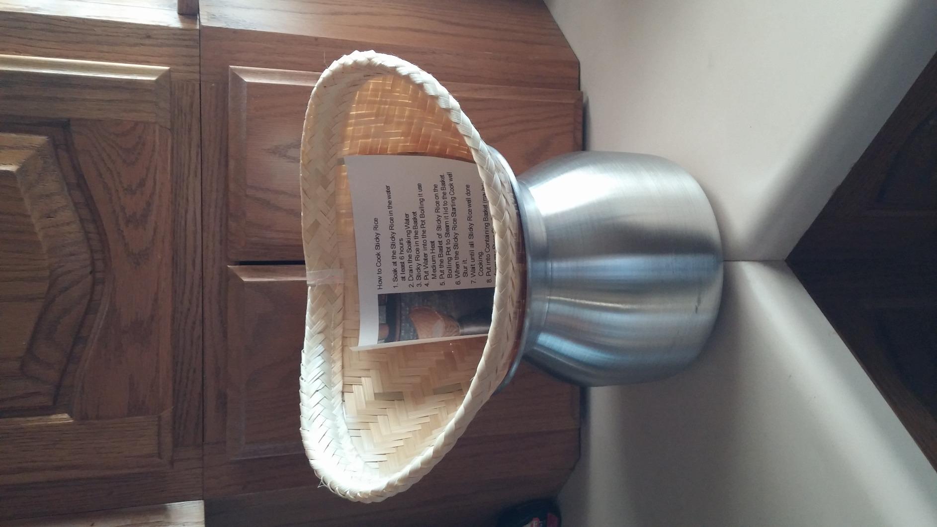 1 X Thai Sticky Rice Steamer Set customer photo 1