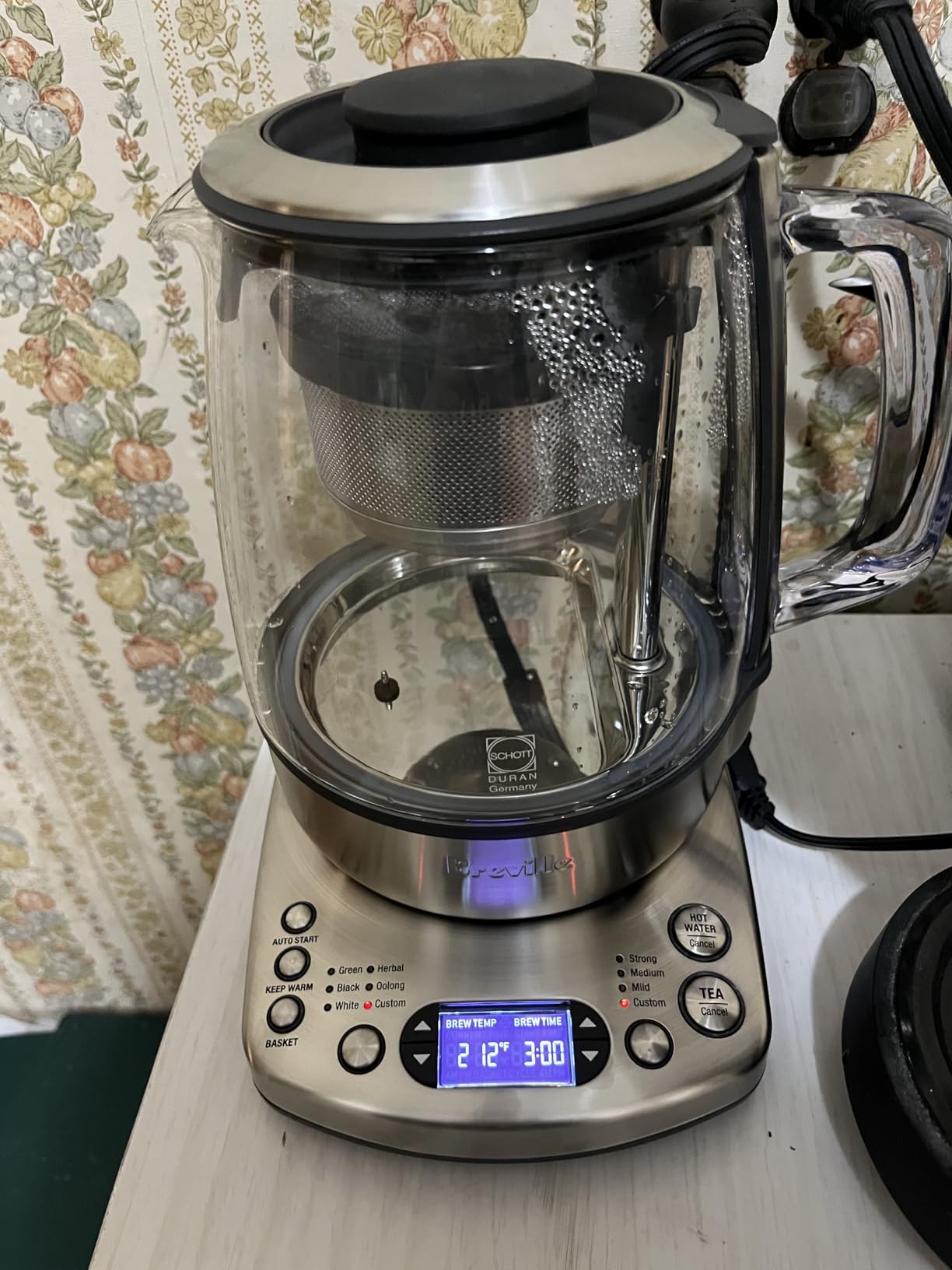 Breville BTM800XL Tea Maker Infuser and Water Kettle, 51 oz, Brushed Stainless Steel and Glass customer photo 2