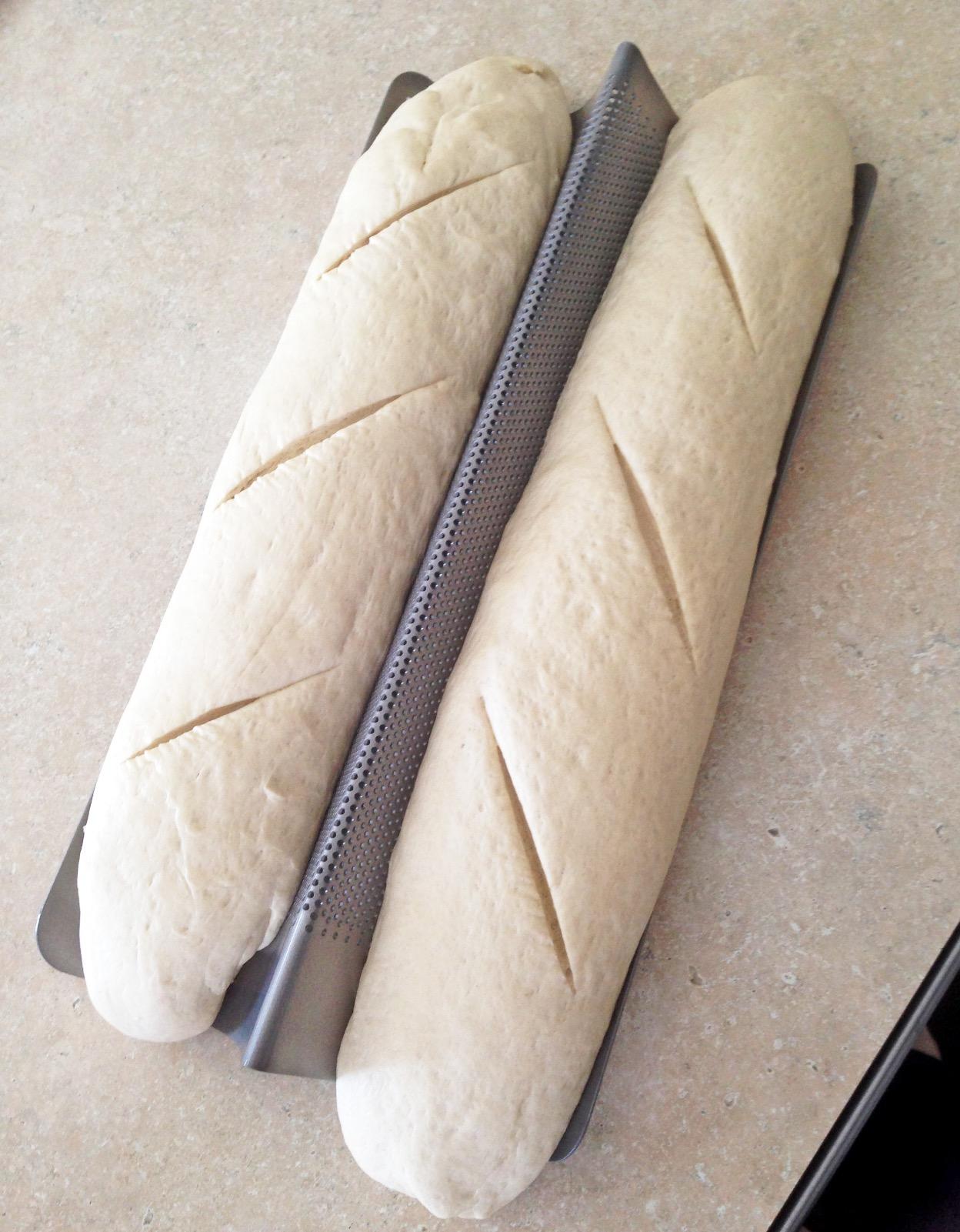 Chicago Metallic Commercial II Non-Stick Perforated French Bread Pan, Perfect for creating a crisp, golden-brown crust customer photo 1