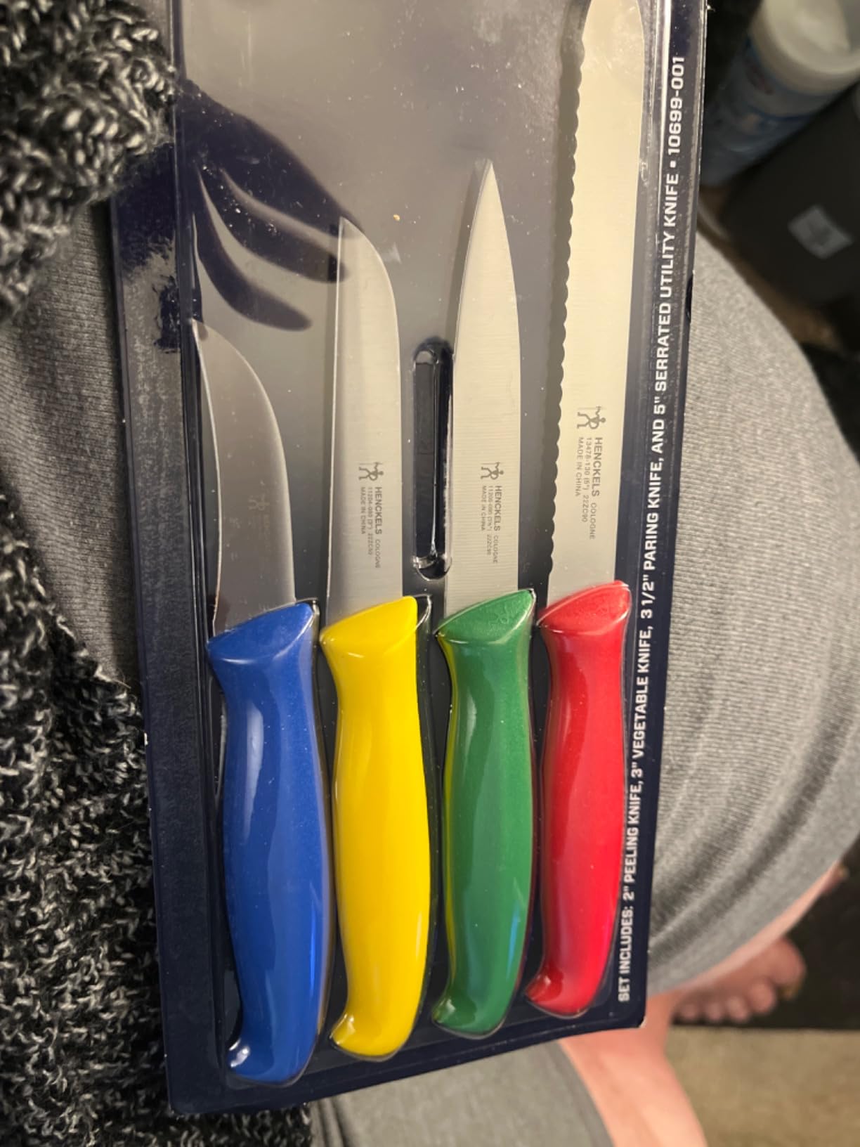 HENCKELS 4-pc Paring Knife Set - Multi-Colored customer photo 1