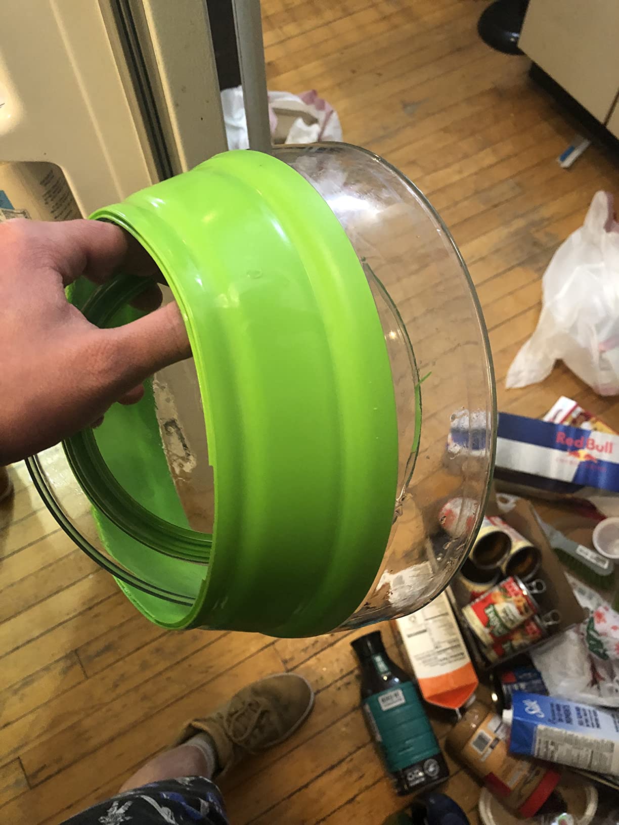 PrepWorks 3 Qt Collapsible Salad Spinner - Space-Saving, Easy-to-Use, BPA-Free, for Quick Salad Washing & Drying, Dishwasher Safe customer photo 1
