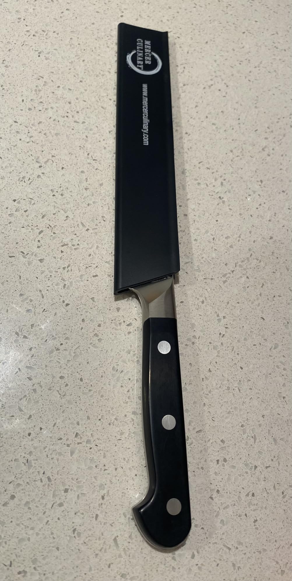 Mercer Culinary Knife Guard, 8 Inch x 2 Inch, Black customer photo 1
