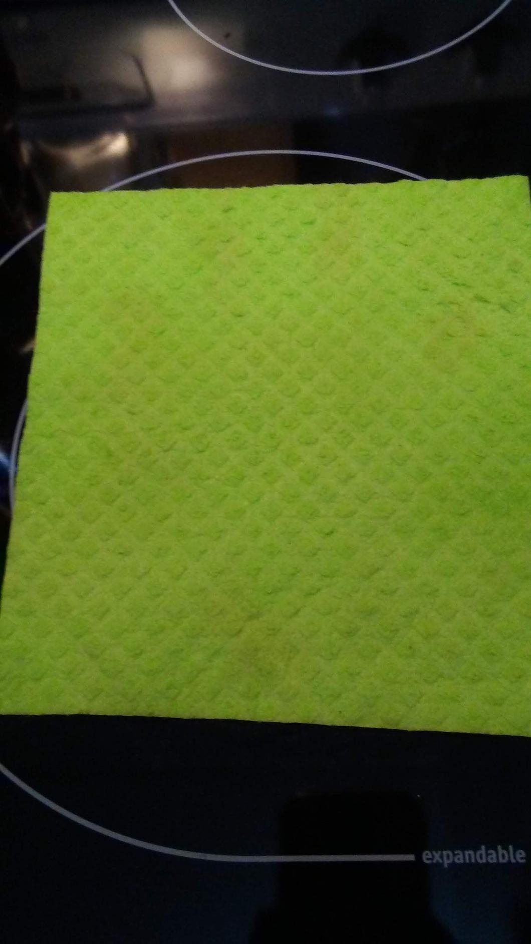 Sponge Cloths - 5 Count - 100% Natural Cleaning Rags for Kitchen, Bathroom, Home Countertop Surfaces - Absorbent, Reusable, Machine Washable, Compostable customer photo 1