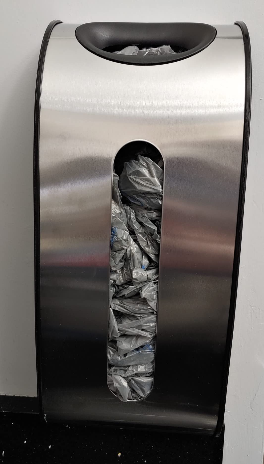 simplehuman Wall Mount Grocery Bag Dispenser, Brushed Stainless Steel customer photo 2