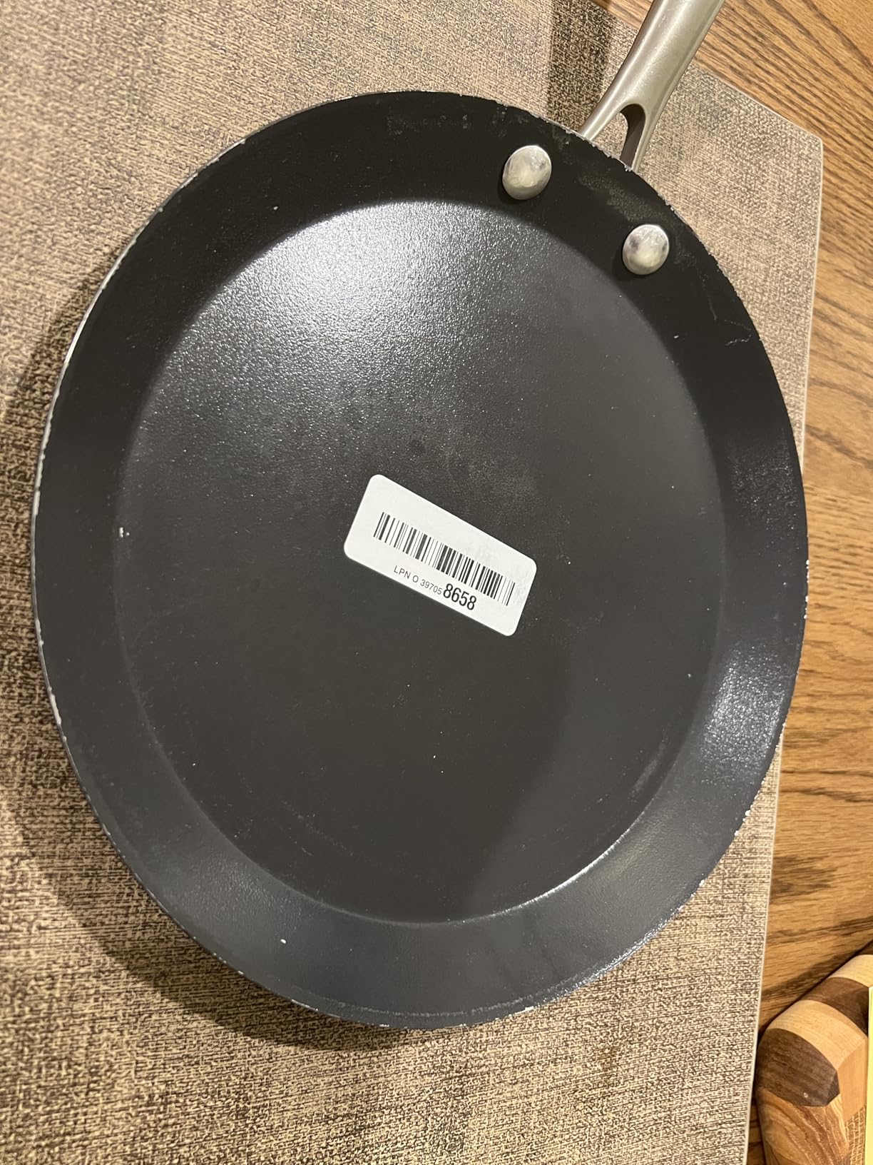 Nordic Ware Traditional French Steel Crepe Pan, 10-Inch customer photo 2