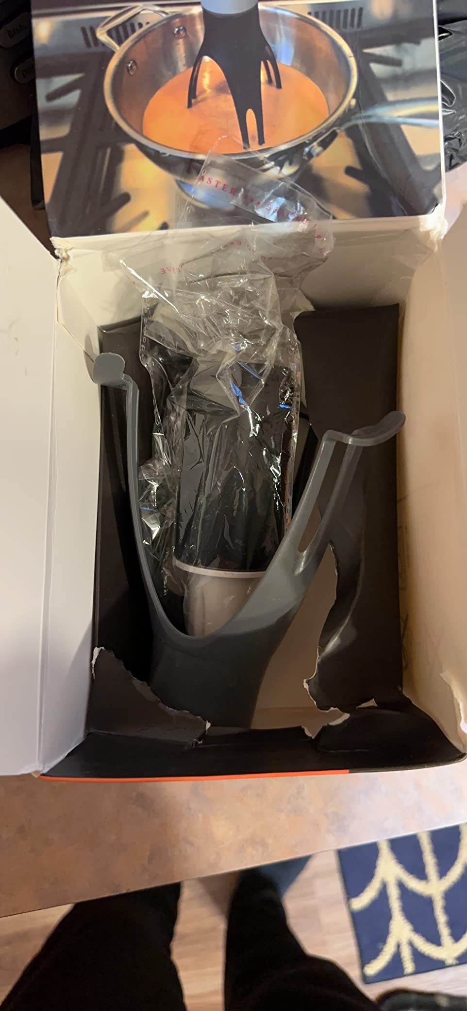 Uutensil Stirr - The Unique Automatic Pan Stirrer - Longer Nylon Legs, Grey customer photo 1