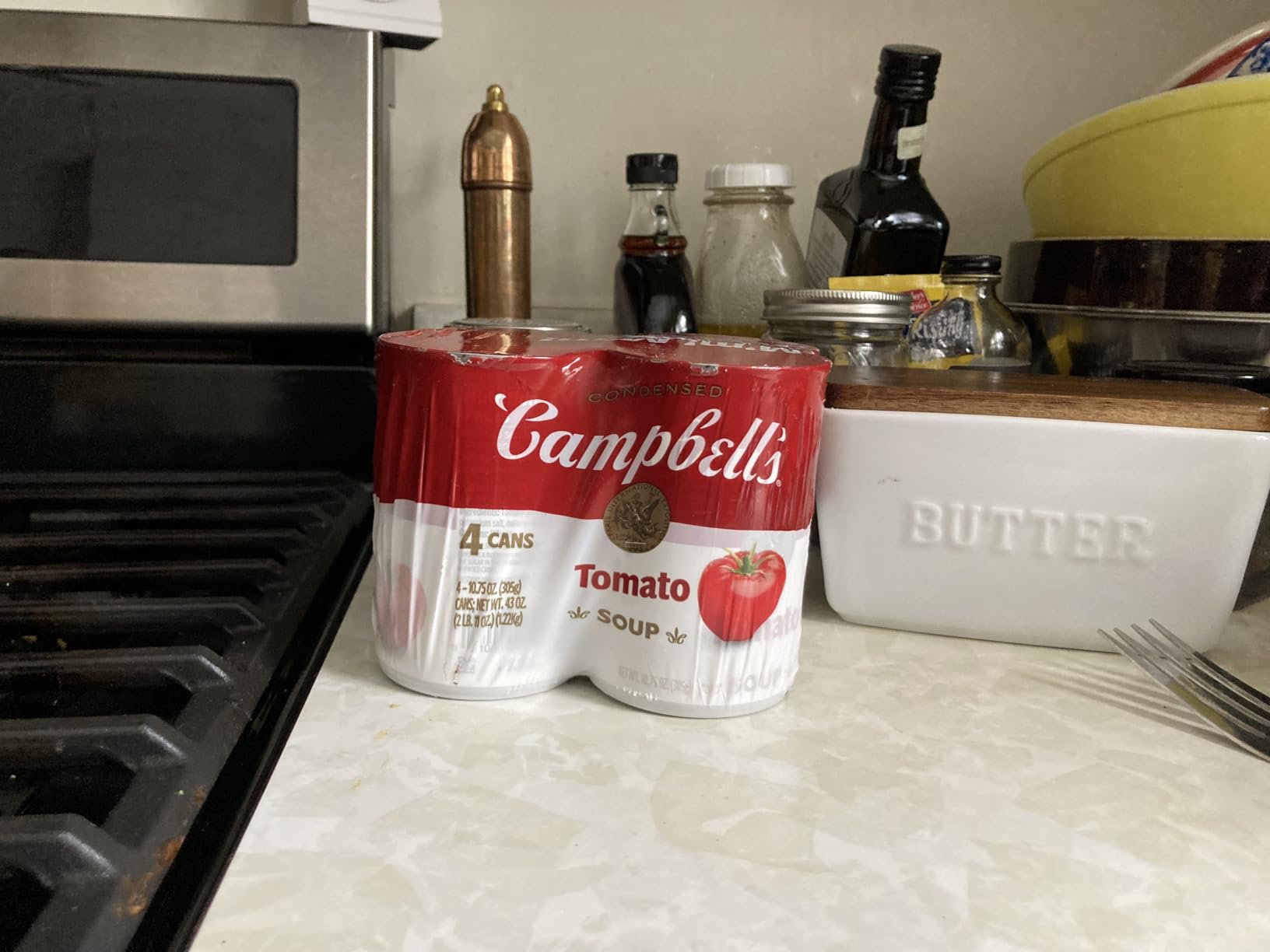 Campbell's Condensed Tomato Soup, 10.75 Ounce Can (Pack of 4) customer photo 1