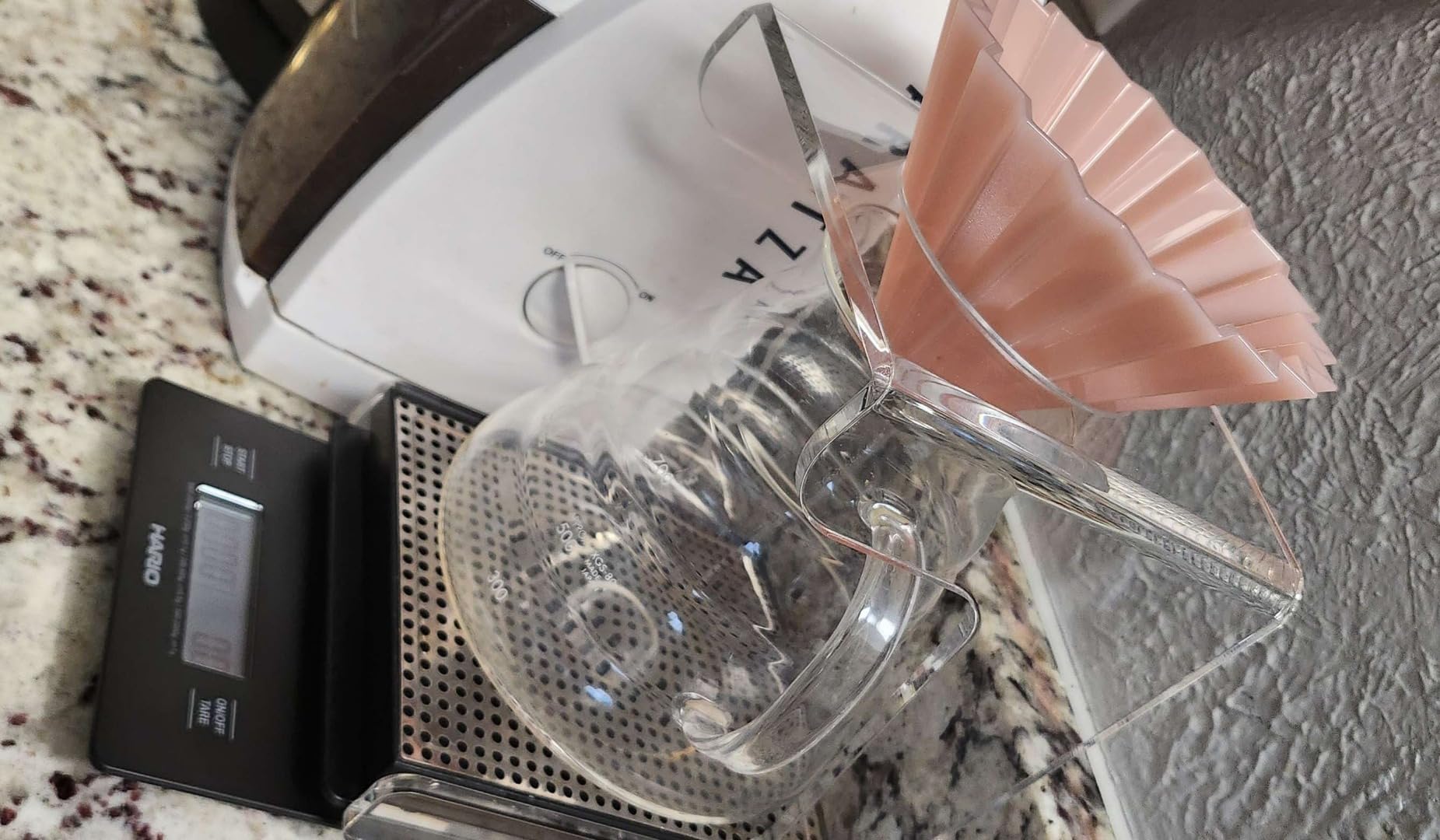 HARIO, V60 Coffee Dripper Acrylic Stand With Drip Tray customer photo 1