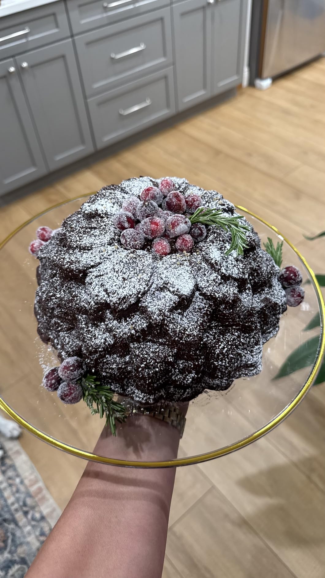 Nordic Ware Blossom Bundt Pan, Toffee customer photo 1