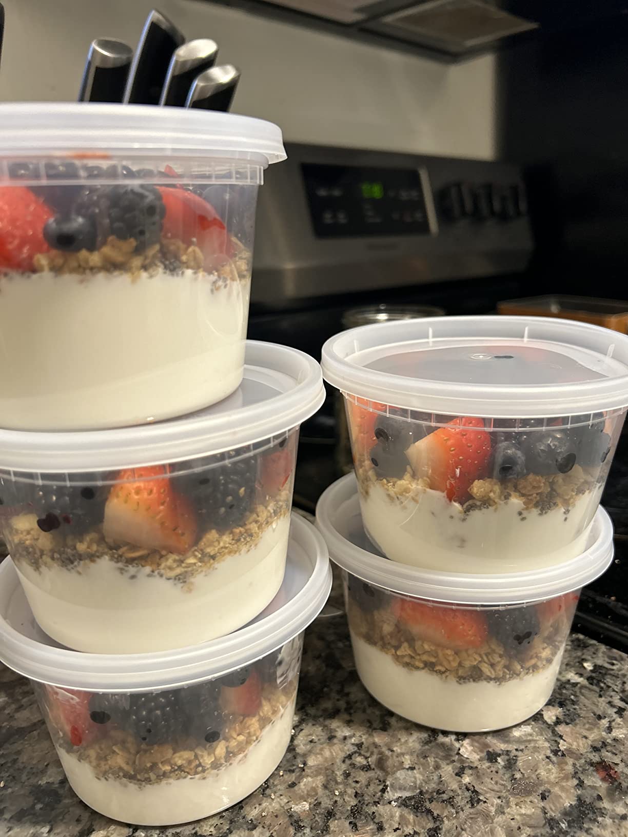 Chobani Vanilla Blended Non-Fat Greek Yogurt 32oz customer photo 1