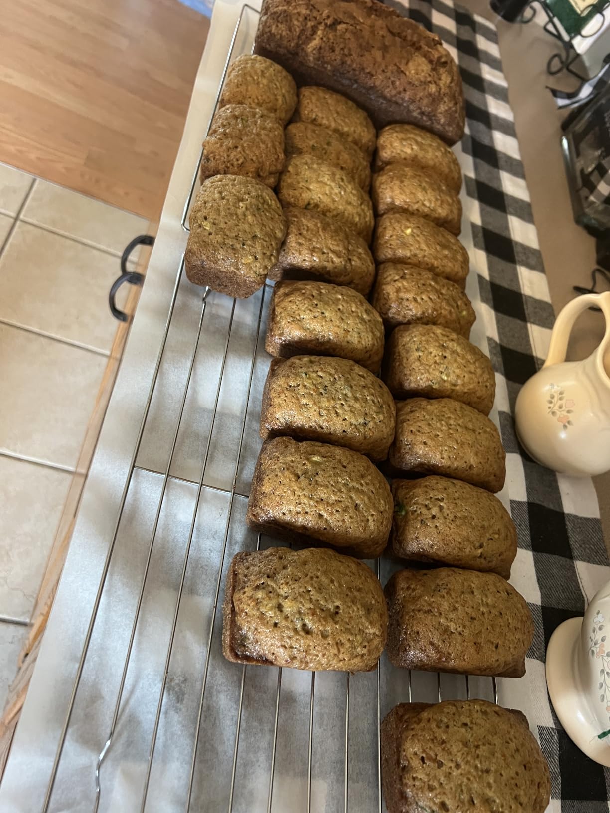 Wilton Gold Non-Stick Mini Loaf Pan customer photo 2
