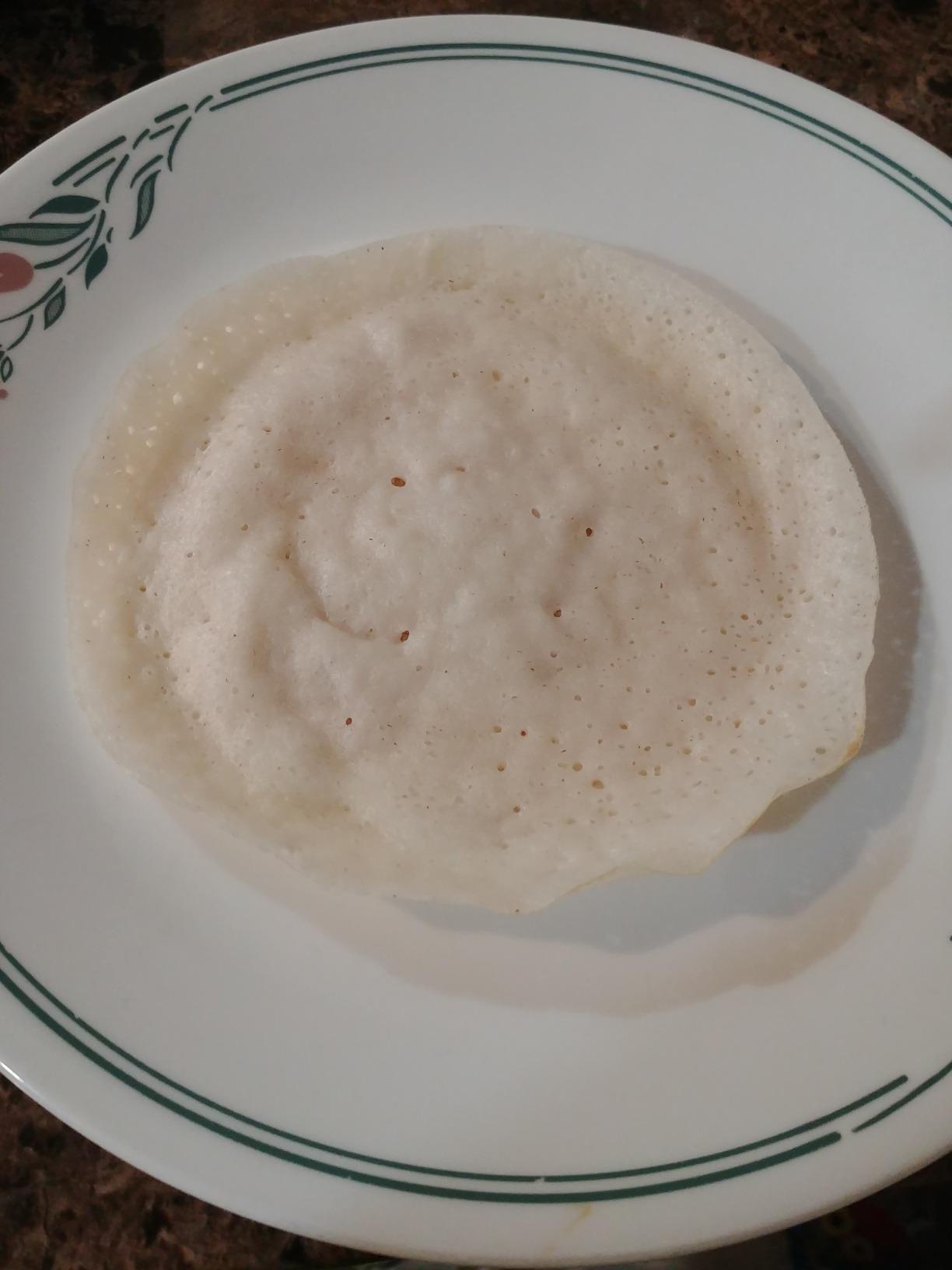 Tabakh by Vinod Appachetty Non Stick Appam Pan with Stainless Steel Lid, 215mm, Black customer photo 1