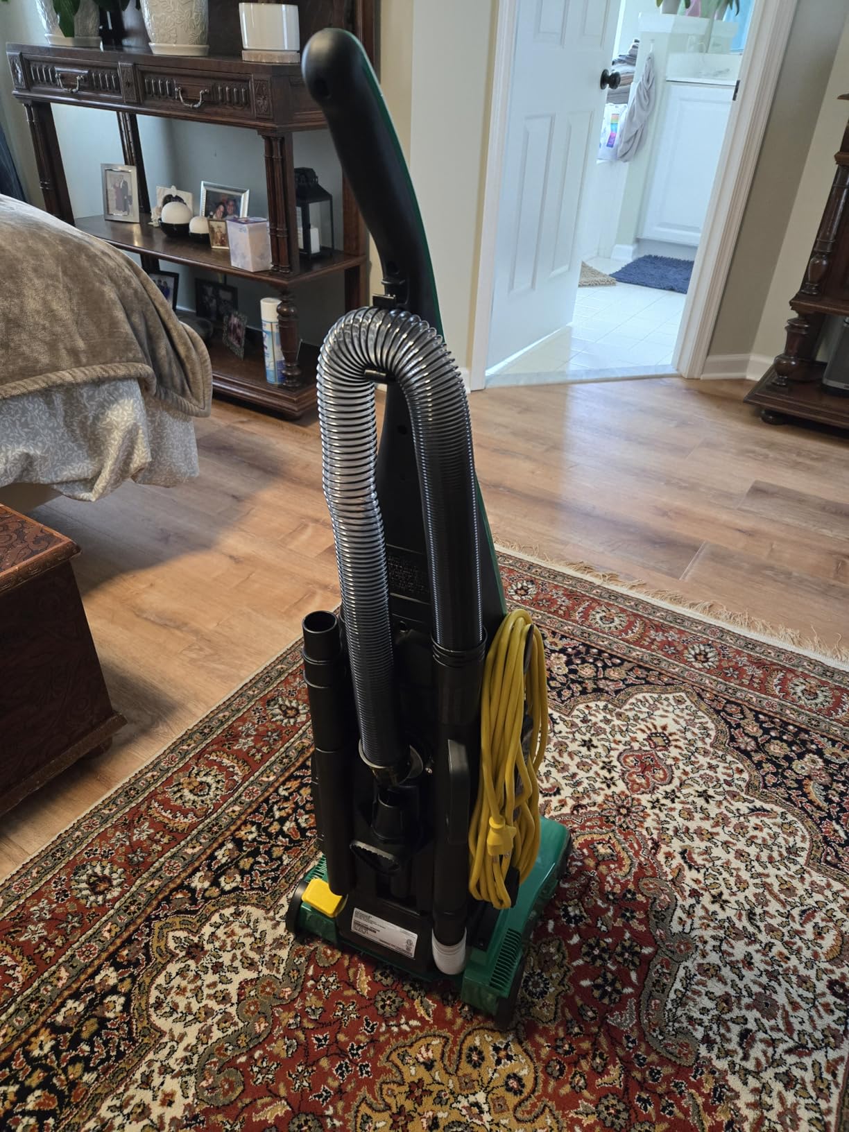 BISSELL BigGreen Commercial PowerForce Bagged Lightweight, Upright, Industrial, Vacuum Cleaner, BGU1451T customer photo 2
