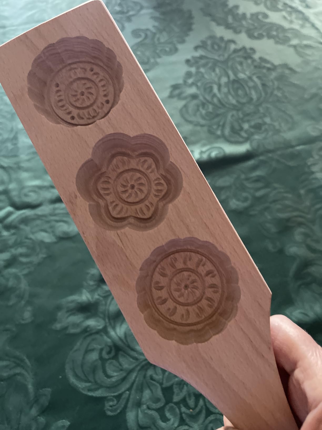 Wooden Cookie Molds for Baking - 11.8