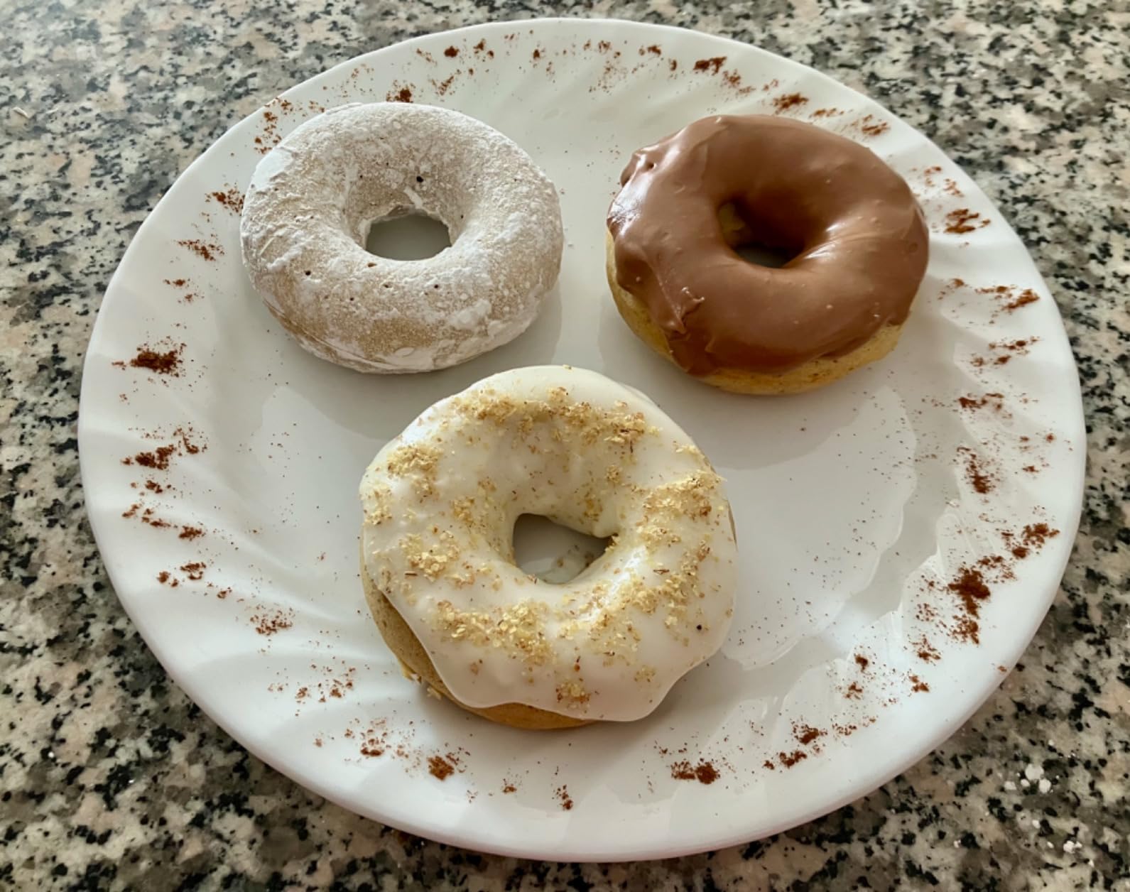 Nordic Ware 6 Cavity Donut Pan, Metal customer photo 2