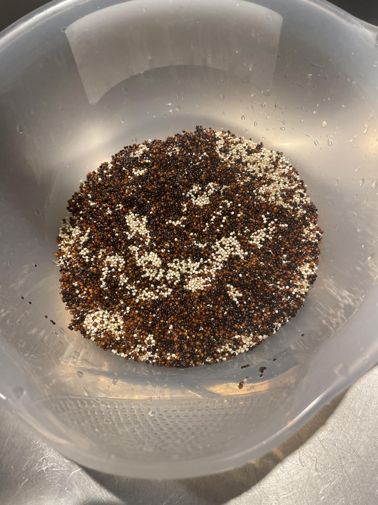 OXO Good Grips Rice & Small Grains Washing Colander customer photo 1